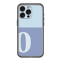 スリムプロテクションプレミアムケース［ オリジナル - initial two tone - O blue ］