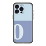 スリムプロテクションプレミアムケース［ オリジナル - initial two tone - O blue ］