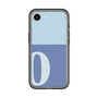 スリムプロテクションプレミアムケース［ オリジナル - initial two tone - O blue ］