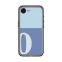スリムプロテクションプレミアムケース［ オリジナル - initial two tone - O blue ］