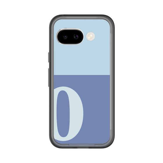 スリムプロテクションプレミアムケース［ オリジナル - initial two tone - O blue ］
