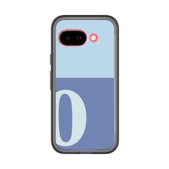 スリムプロテクションプレミアムケース［ オリジナル - initial two tone - O blue ］