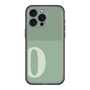 スリムプロテクションプレミアムケース［ オリジナル - initial two tone - O green ］