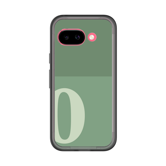スリムプロテクションプレミアムケース［ オリジナル - initial two tone - O green ］