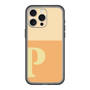 スリムプロテクションプレミアムケース［ オリジナル - initial two tone - P orange ］