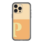 スリムプロテクションプレミアムケース［ オリジナル - initial two tone - P orange ］
