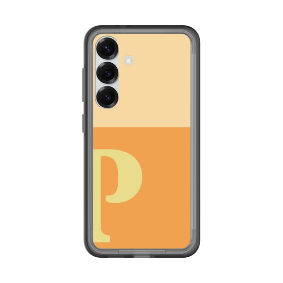スリムプロテクションプレミアムケース［ オリジナル - initial two tone - P orange ］