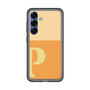 スリムプロテクションプレミアムケース［ オリジナル - initial two tone - P orange ］