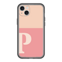 スリムプロテクションプレミアムケース［ オリジナル - initial two tone - P pink ］
