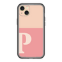 スリムプロテクションプレミアムケース［ オリジナル - initial two tone - P pink ］