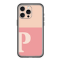 スリムプロテクションプレミアムケース［ オリジナル - initial two tone - P pink ］
