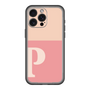 スリムプロテクションプレミアムケース［ オリジナル - initial two tone - P pink ］