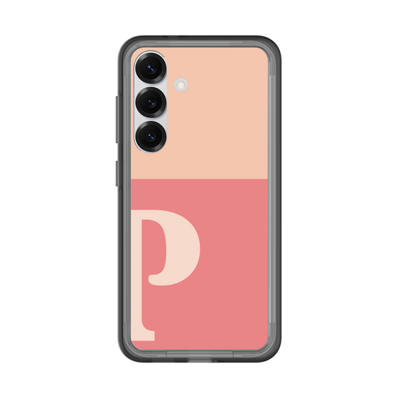 スリムプロテクションプレミアムケース［ オリジナル - initial two tone - P pink ］