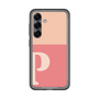 スリムプロテクションプレミアムケース［ オリジナル - initial two tone - P pink ］