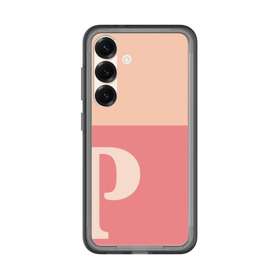 スリムプロテクションプレミアムケース［ オリジナル - initial two tone - P pink ］