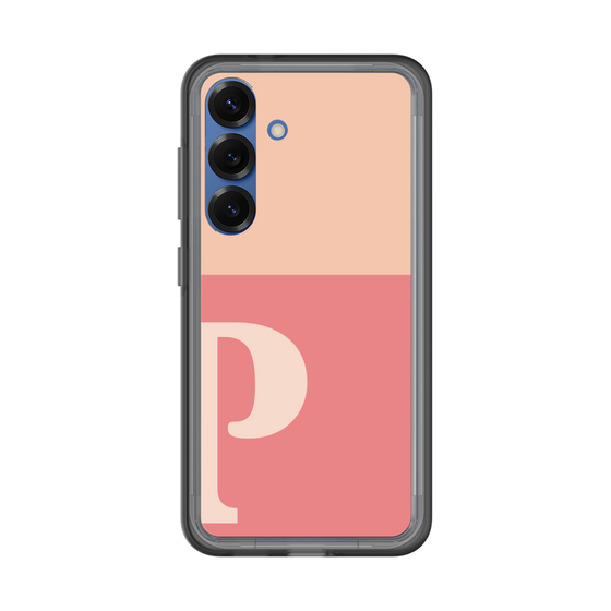スリムプロテクションプレミアムケース［ オリジナル - initial two tone - P pink ］