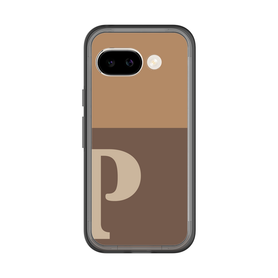 スリムプロテクションプレミアムケース［ オリジナル - initial two tone - P brown ］