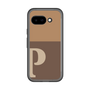 スリムプロテクションプレミアムケース［ オリジナル - initial two tone - P brown ］