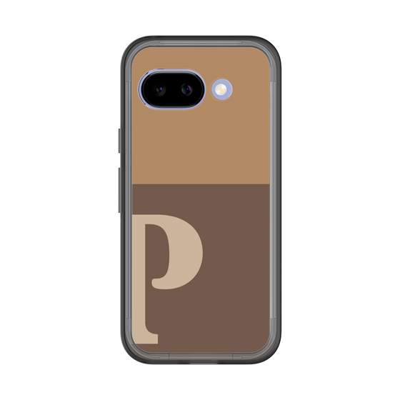 スリムプロテクションプレミアムケース［ オリジナル - initial two tone - P brown ］