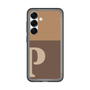 スリムプロテクションプレミアムケース［ オリジナル - initial two tone - P brown ］