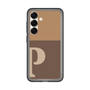 スリムプロテクションプレミアムケース［ オリジナル - initial two tone - P brown ］