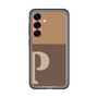 スリムプロテクションプレミアムケース［ オリジナル - initial two tone - P brown ］