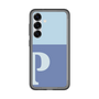 スリムプロテクションプレミアムケース［ オリジナル - initial two tone - P blue ］