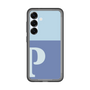 スリムプロテクションプレミアムケース［ オリジナル - initial two tone - P blue ］