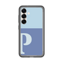 スリムプロテクションプレミアムケース［ オリジナル - initial two tone - P blue ］