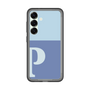 スリムプロテクションプレミアムケース［ オリジナル - initial two tone - P blue ］