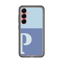 スリムプロテクションプレミアムケース［ オリジナル - initial two tone - P blue ］