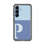 スリムプロテクションプレミアムケース［ オリジナル - initial two tone - P blue ］