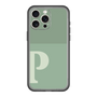スリムプロテクションプレミアムケース［ オリジナル - initial two tone - P green ］