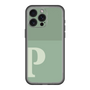 スリムプロテクションプレミアムケース［ オリジナル - initial two tone - P green ］