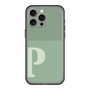 スリムプロテクションプレミアムケース［ オリジナル - initial two tone - P green ］