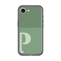 スリムプロテクションプレミアムケース［ オリジナル - initial two tone - P green ］