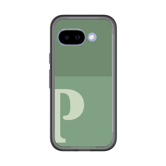 スリムプロテクションプレミアムケース［ オリジナル - initial two tone - P green ］