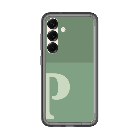 スリムプロテクションプレミアムケース［ オリジナル - initial two tone - P green ］