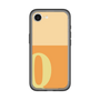 スリムプロテクションプレミアムケース［ オリジナル - initial two tone - Q orange ］