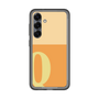 スリムプロテクションプレミアムケース［ オリジナル - initial two tone - Q orange ］