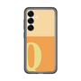 スリムプロテクションプレミアムケース［ オリジナル - initial two tone - Q orange ］