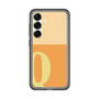 スリムプロテクションプレミアムケース［ オリジナル - initial two tone - Q orange ］