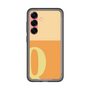 スリムプロテクションプレミアムケース［ オリジナル - initial two tone - Q orange ］