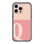 スリムプロテクションプレミアムケース［ オリジナル - initial two tone - Q pink ］