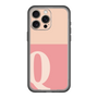 スリムプロテクションプレミアムケース［ オリジナル - initial two tone - Q pink ］