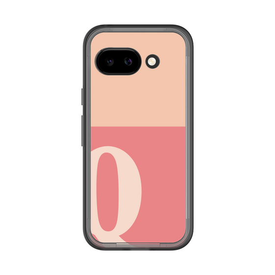 スリムプロテクションプレミアムケース［ オリジナル - initial two tone - Q pink ］
