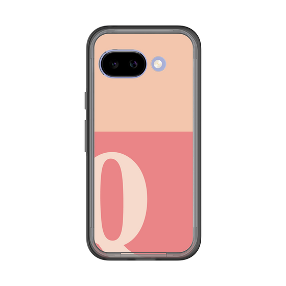 スリムプロテクションプレミアムケース［ オリジナル - initial two tone - Q pink ］