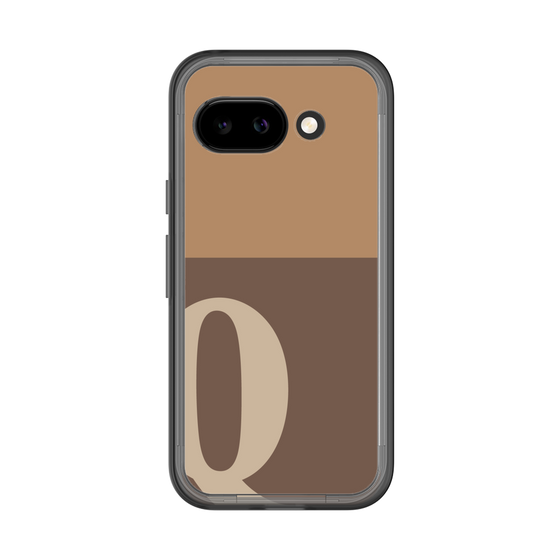スリムプロテクションプレミアムケース［ オリジナル - initial two tone - Q brown ］