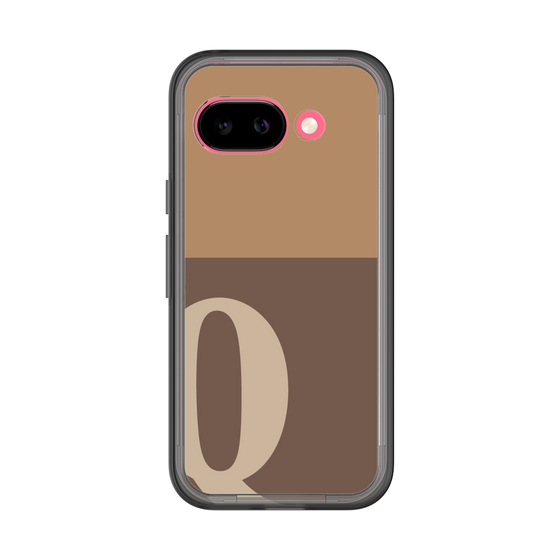 スリムプロテクションプレミアムケース［ オリジナル - initial two tone - Q brown ］