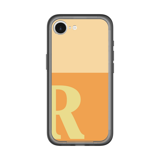 スリムプロテクションプレミアムケース［ オリジナル - initial two tone - R orange ］